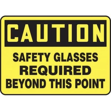 Accuform OSHA CAUTION SAFETY SIGN SAFETY FRMPPE647VA FRMPPE647VA
